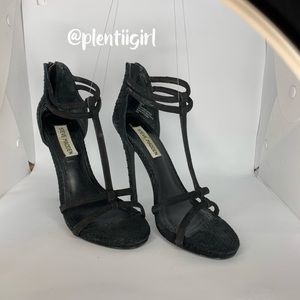Steve Madden Black Sandal Size 7